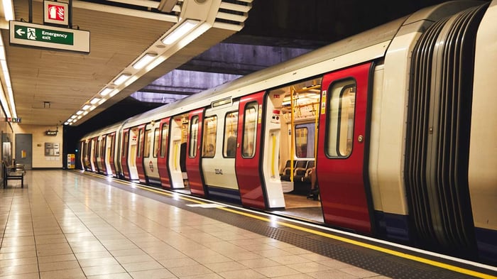 The evolution of the London metro system