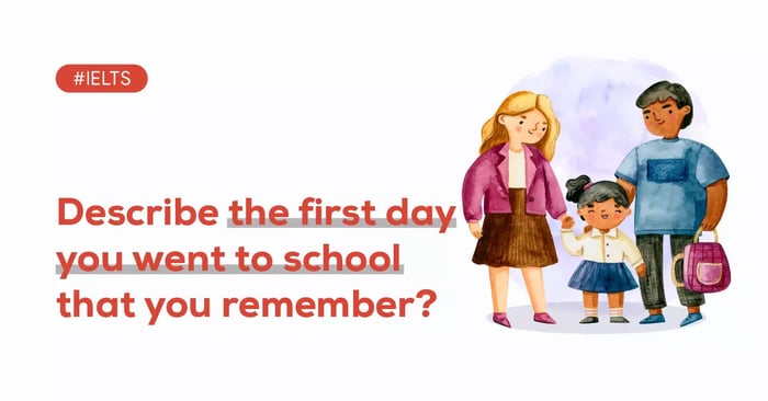 recall the first day you went to school that you remember