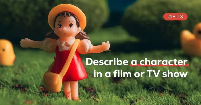 depict a character in a film or television series exemplar essay with vocabulary