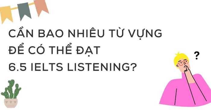 ielts listening 65 cần bao nhiêu từ vựng? học từ vựng theo phạm vi và độ sâu