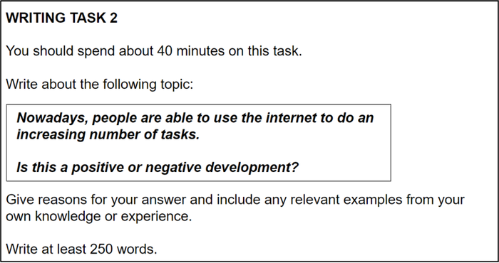 đề thi IELTS Writing Task 2