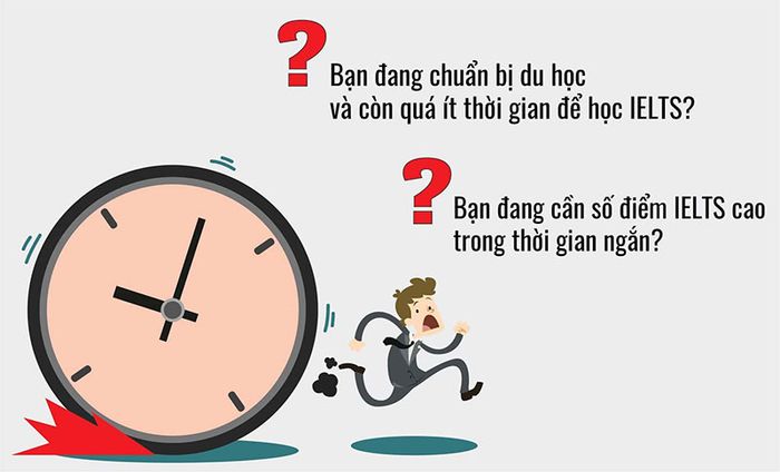 Việc học IELTS từ thời kỳ cấp 3 giúp giảm áp lực về thời gian ôn luyện