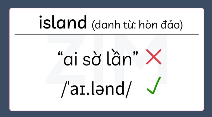 pronunciation-error-island