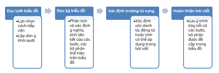 4 bước viết nhận xét biểu đồ trong IELTS Writing Task 1