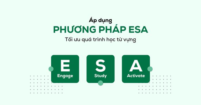 phương pháp esa tối ưu quá trình dạy và học từ vựng