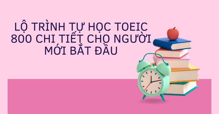 con đường học TOEIC 800 tổng quan cho người mới bắt đầu