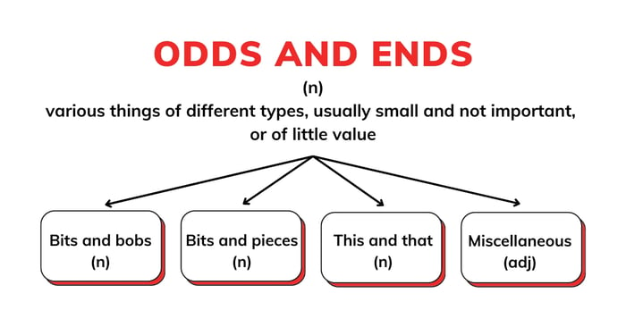 Cách sử dụng odds and ends