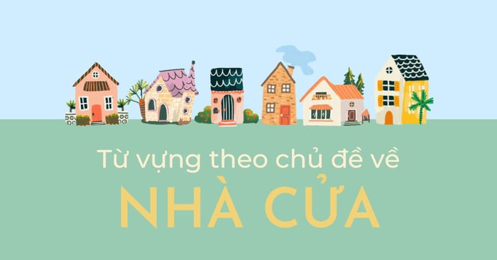 Các loại phòng trong nhà bằng tiếng Anh