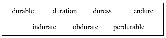 hoc-tu-vung-thong-qua-goc-tu-goc-tu-dur-exercise