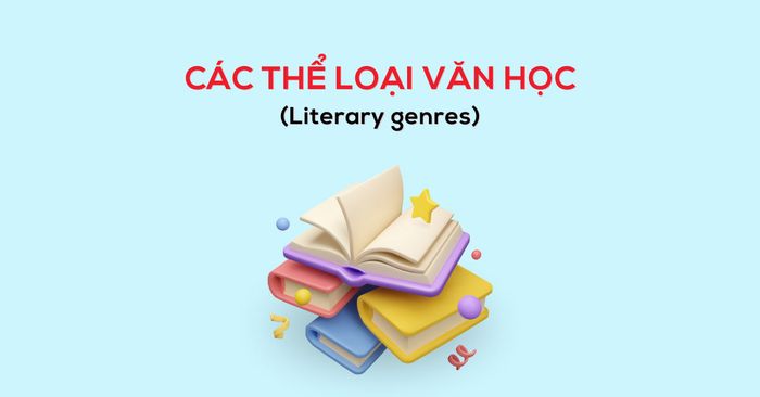 Literary genres vocabulary and sentence patterns