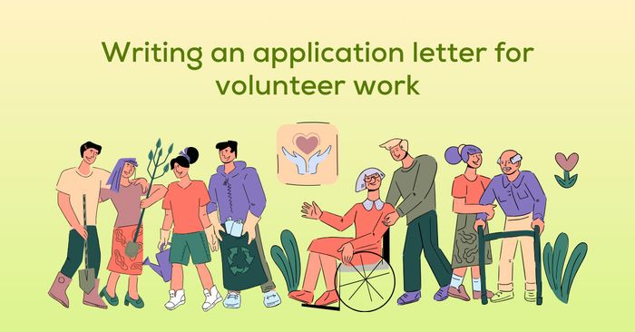 Sample of Writing an Application Letter for Volunteering Vocabulary