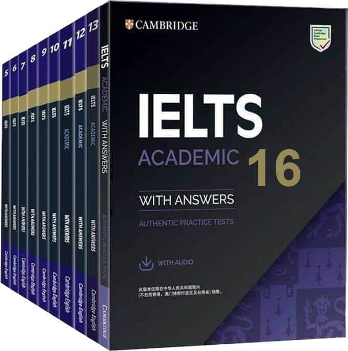 Bộ sách Cambridge IELTS Practice Test từ 1 đến 16