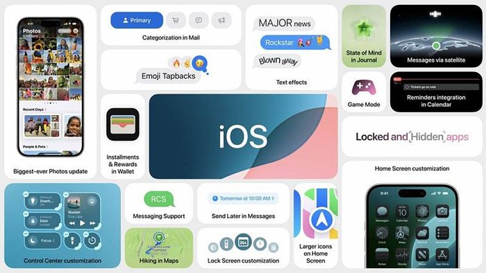 Apple giới thiệu iOS 18