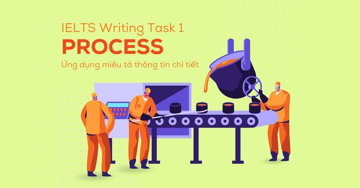 Sử dụng cách miêu tả thông tin chi tiết dạng bài Process IELTS Writing Task 1