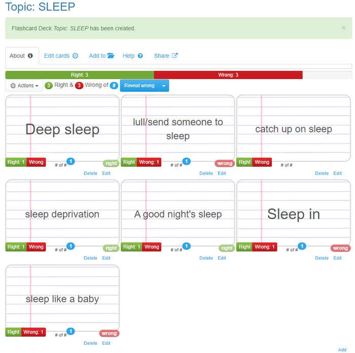 collocations-chu-de-sleep-flashdecks-topic