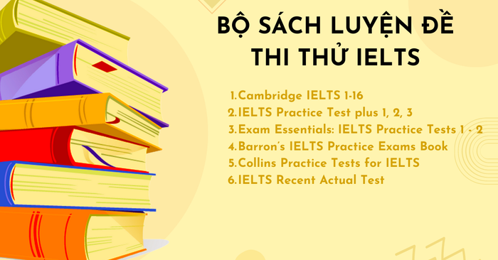 Bộ sách luyện đề thi thử IELTS