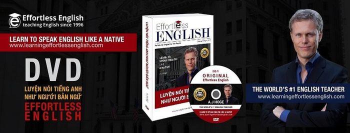 cách học tiếng Anh với phương pháp Effortless English