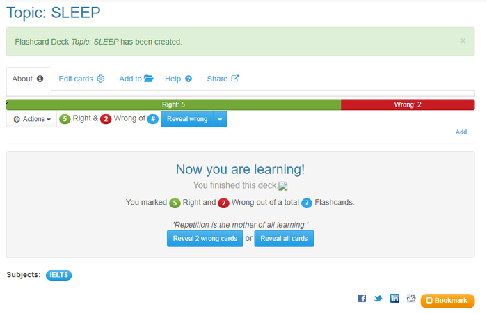 collocations-chu-de-sleep-flashdecks-topic-2