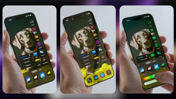 iOS 18 giới thiệu tính năng tùy chỉnh màn hình chính sâu hơn