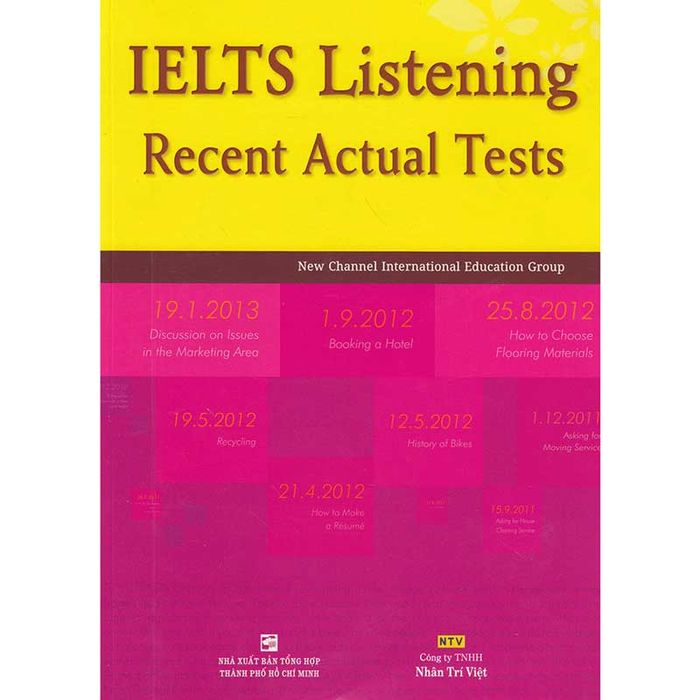 IELTS Recent Actual Listening