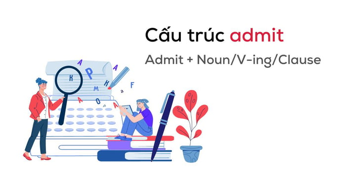 cấu trúc admit cách dùng và cách phân biệt với confess