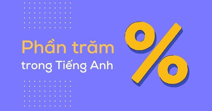 cách sử dụng và cách diễn đạt phần trăm trong tiếng Anh