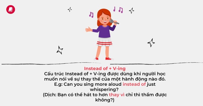 cấu trúc instead of