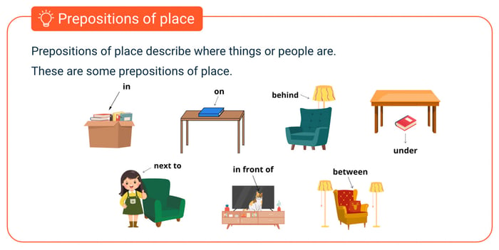 Spatial prepositions