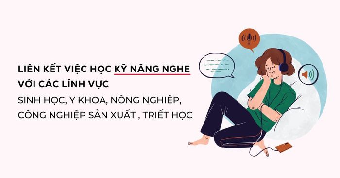 Connecting the learning of listening skills with other professional fields