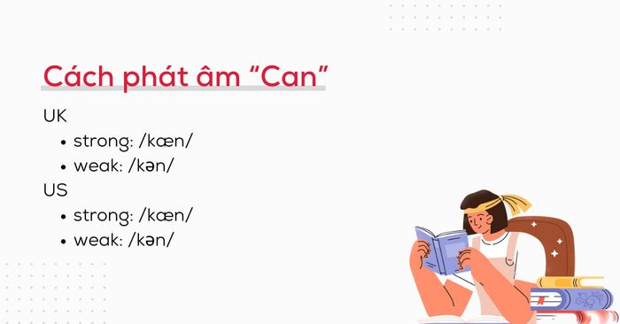 Hướng dẫn cách phát âm của 'can'