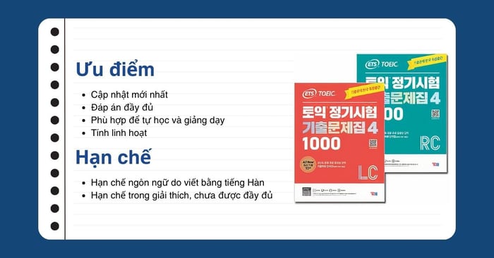 Các điểm mạnh và yếu của bộ sách ETS 2024