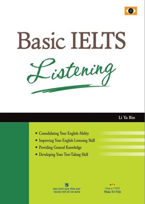 Bìa sách Cơ bản về IELTS Listening