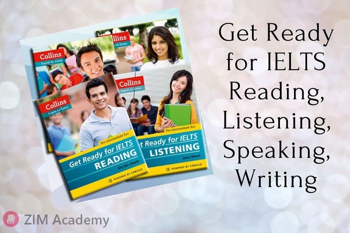 Bộ sách Get Ready for IELTS Reading, Listening, Speaking, Writing