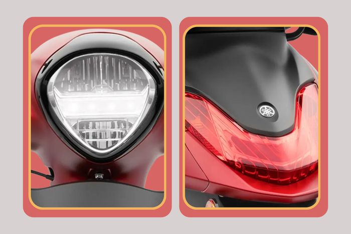 Xe được trang bị đèn pha LED cùng đèn ban ngày (phiên bản có phanh đĩa), đèn hậu LED kiểu V (phiên bản có phanh đĩa), tạo nên một hình thể cứng cáp và hiện đại.
