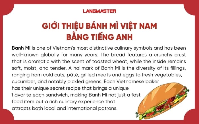 Introducing Banh Mi in English