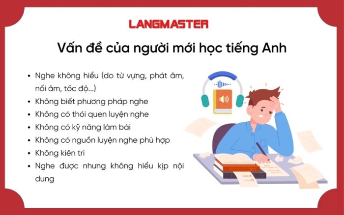 Những thách thức mà người mới học tiếng Anh phải đối mặt