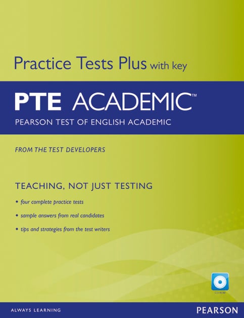 PTE Academic Practice Tests Plus with CD Rom