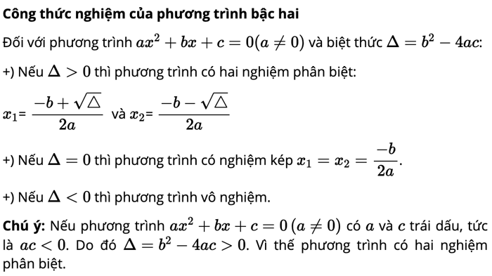 Công thức và ứng dụng