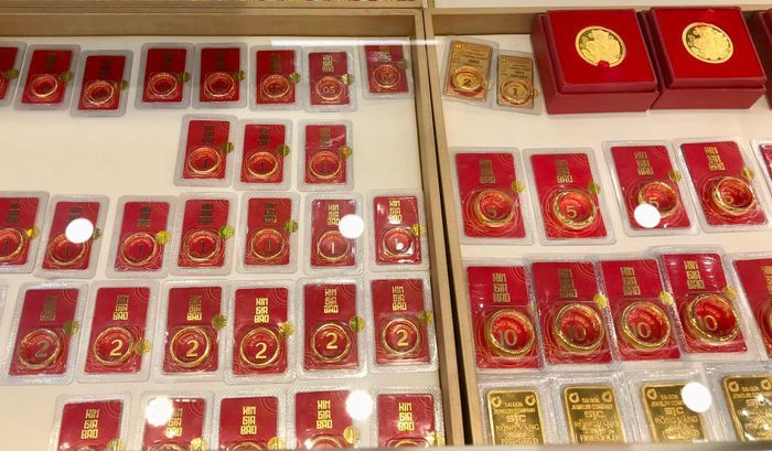 Giá vàng nhẫn tăng, vàng miếng SJC vẫn không đổi. Ảnh: Hương Thủy