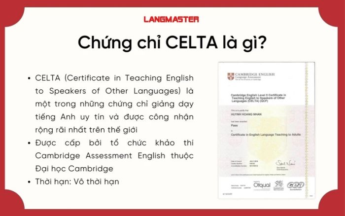 CELTA is a globally respected English teaching certificate