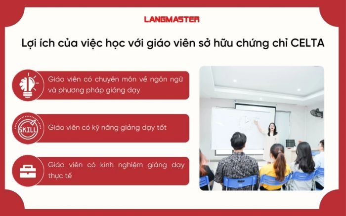 Benefits of learning with CELTA-certified teachers