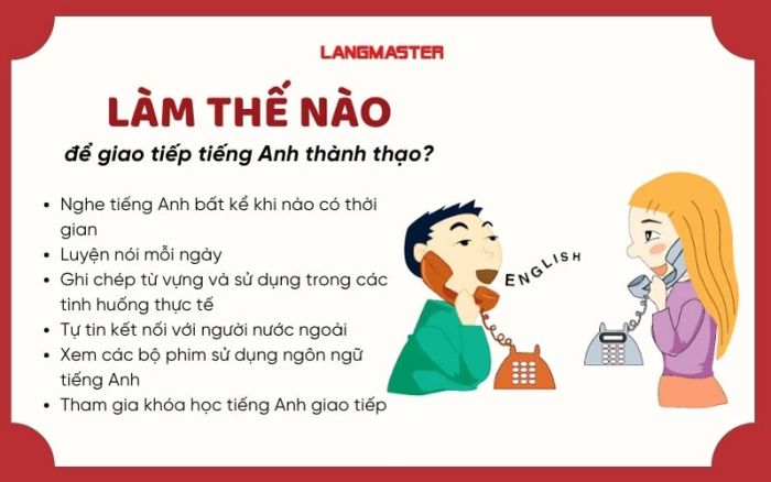 Làm thế nào để có thể sử dụng tiếng Anh thành thạo?