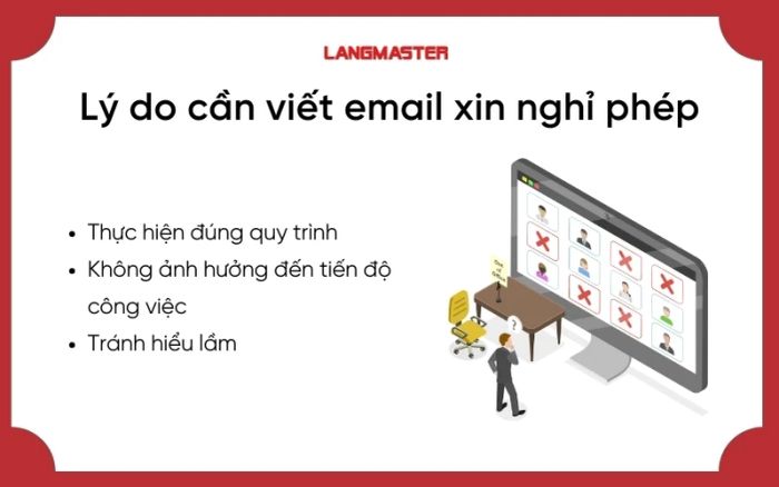 Reasons why writing a professional leave request email in English is necessary