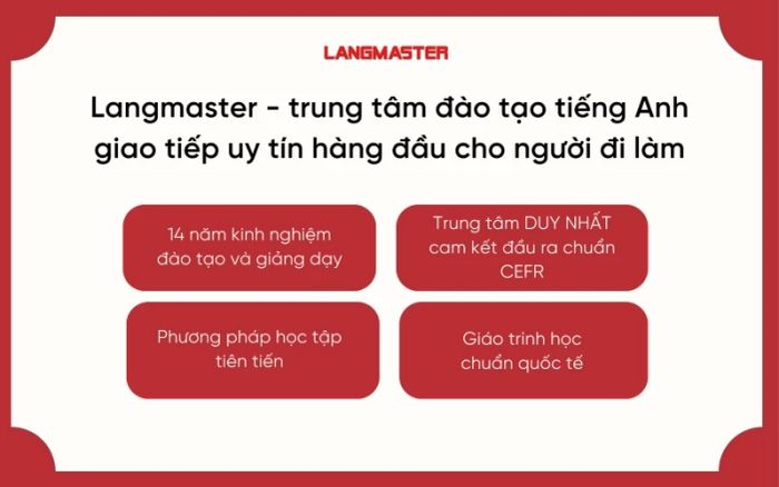 Mytour là trung tâm đào tạo tiếng Anh giao tiếp cho người đi làm uy tín hàng đầu