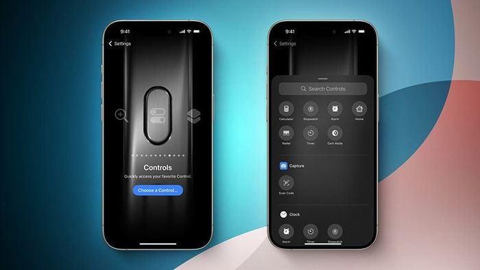 iOS 18 tích hợp tùy chọn Control Center vào nút Action trên iPhone 15 Pro