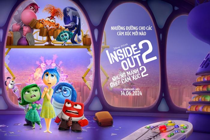 Những Mảnh Ghép Cảm Xúc 2 (Inside Out 2) đã chính thức ra mắt tại các rạp trên toàn quốc vào ngày 14.06.2024, là bộ phim được yêu thích bởi mọi lứa tuổi.