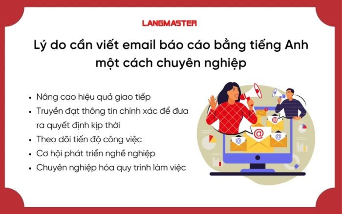 Lý do cần viết email báo cáo công việc bằng tiếng Anh gửi sếp một cách chuyên nghiệp