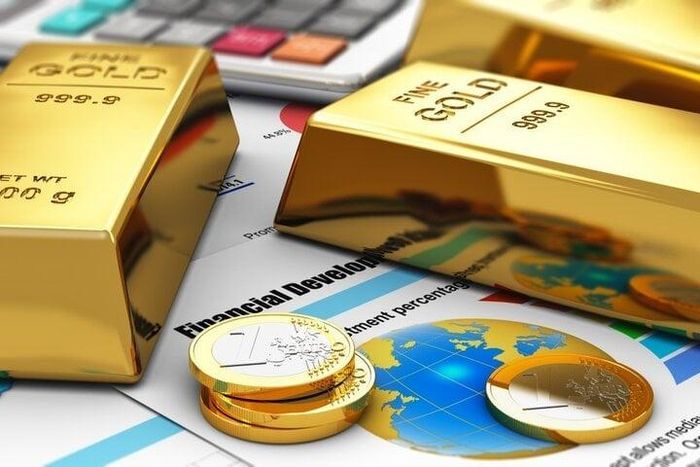Giá vàng giảm sút. (Ảnh: Gainesvillecoins).