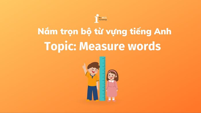 từ vựng liên quan đến các đơn vị tính
