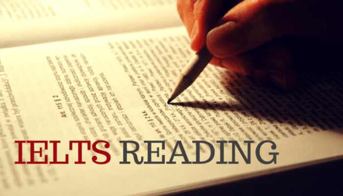 những chiến thuật làm reading ielts